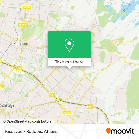 Kissavou / Rodopis map