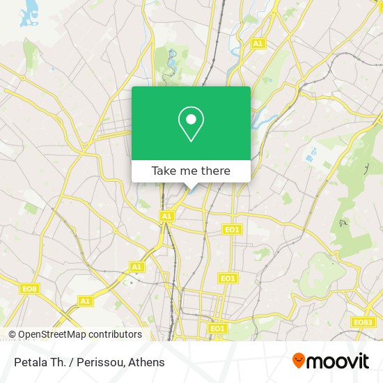 Petala Th. / Perissou map