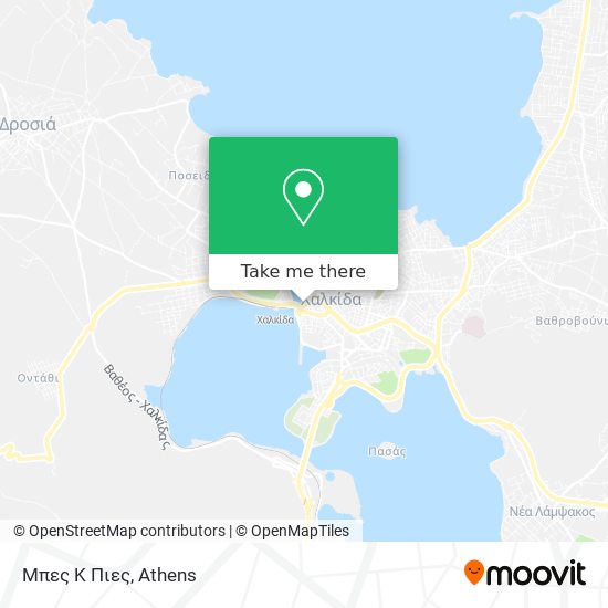Μπες Κ Πιες map