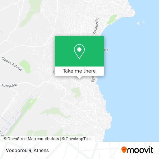 Vosporou 9 map