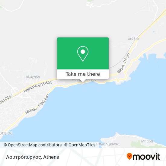 Λουτρόπυργος map