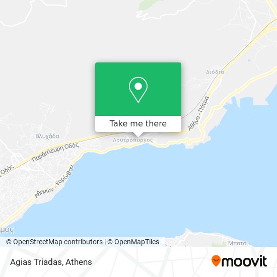 Agias Triadas map