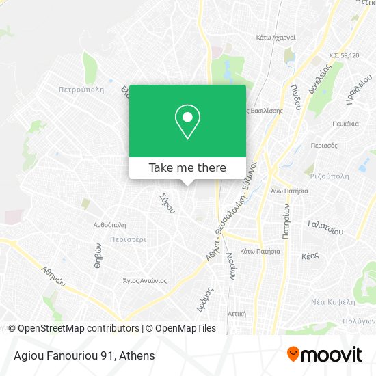 Agiou Fanouriou 91 map
