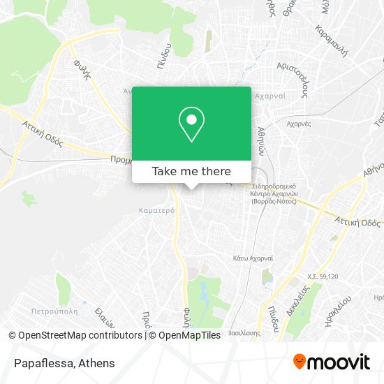 Papaflessa map