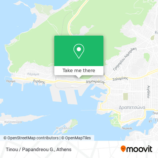 Tinou / Papandreou G. map