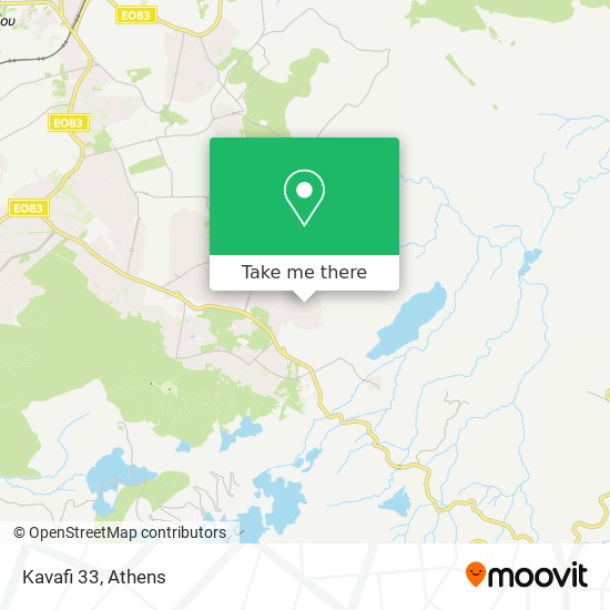 Kavafi 33 map