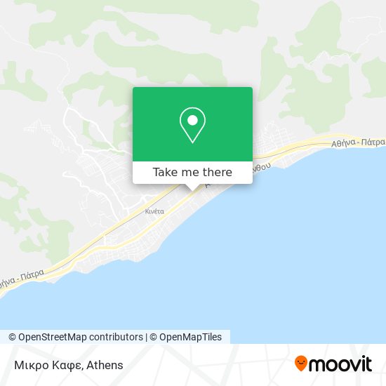 Μικρο Καφε map