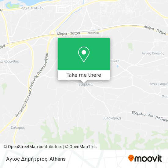 Άγιος Δημήτριος map