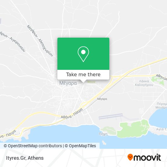 Ityres.Gr map