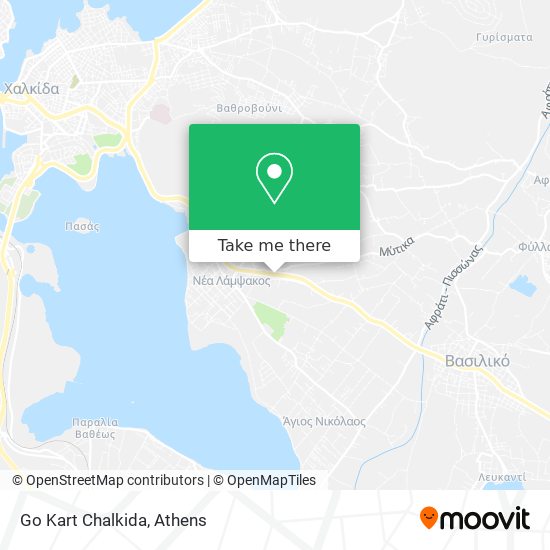 Go Kart Chalkida map