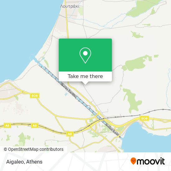 Aigaleo map