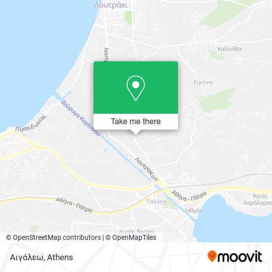 Αιγάλεω map