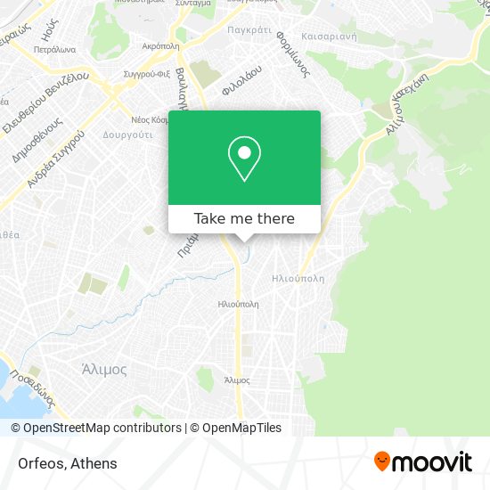 Orfeos map