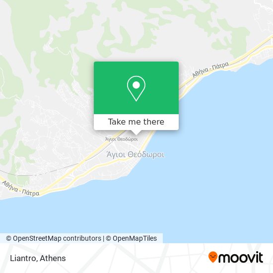 Liantro map