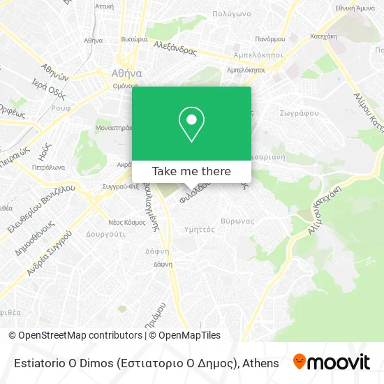 Estiatorio O Dimos (Εστιατοριο Ο Δημος) map