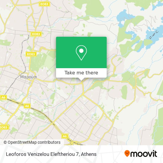 Leoforos Venizelou Eleftheriou 7 map