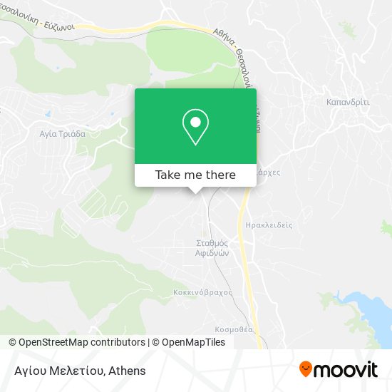 Αγίου Μελετίου map