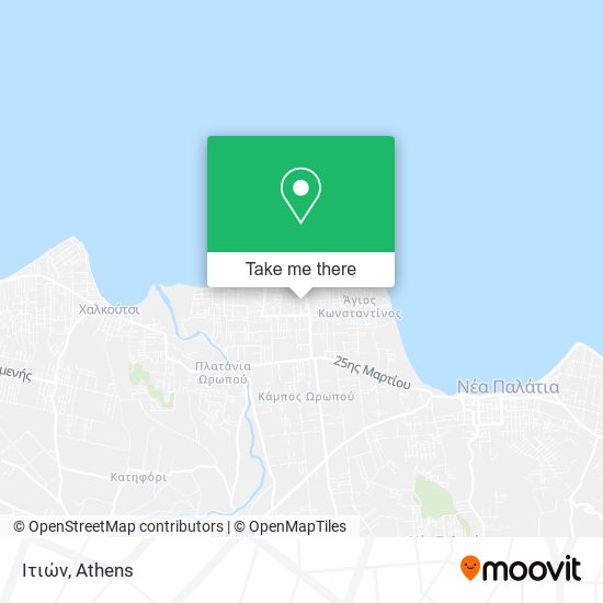 Ιτιών map