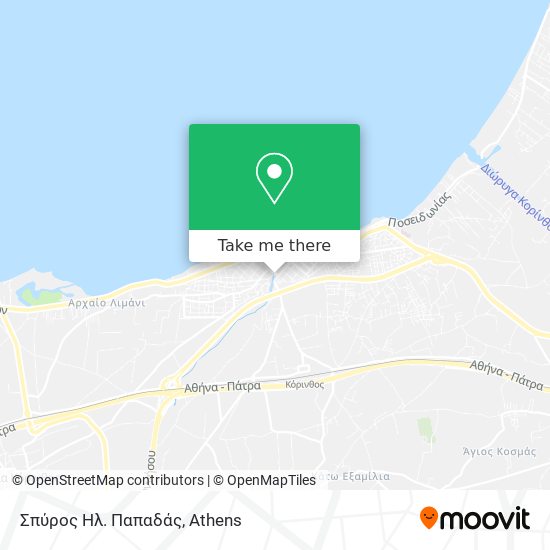 Σπύρος Ηλ. Παπαδάς map