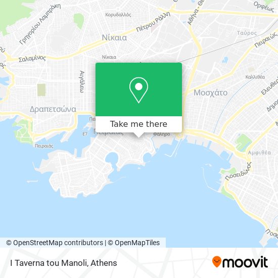 I Taverna tou Manoli map