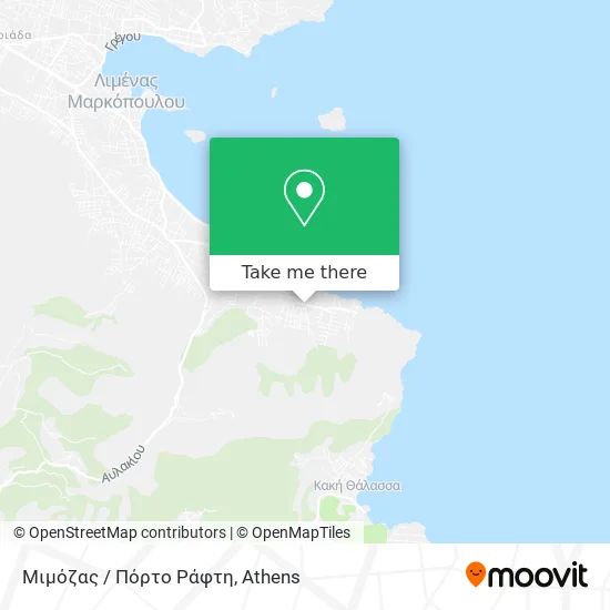 Μιμόζας / Πόρτο Ράφτη map