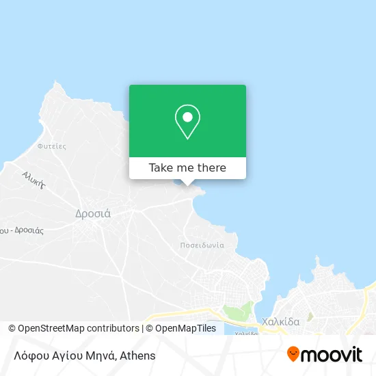 Λόφου Αγίου Μηνά map