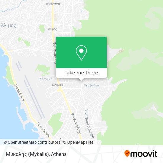Μυκαλης (Mykalis) map