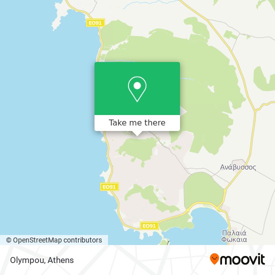 Olympou map