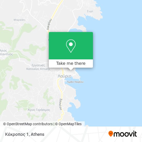 Κέκροπος 1 map