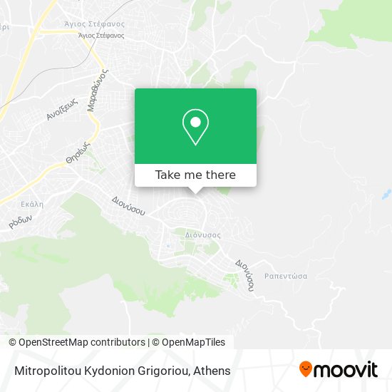 Mitropolitou Kydonion Grigoriou map