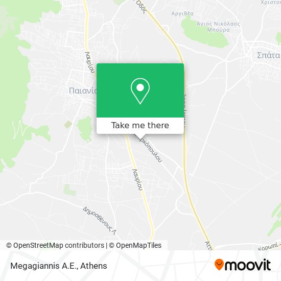 Megagiannis A.E. map