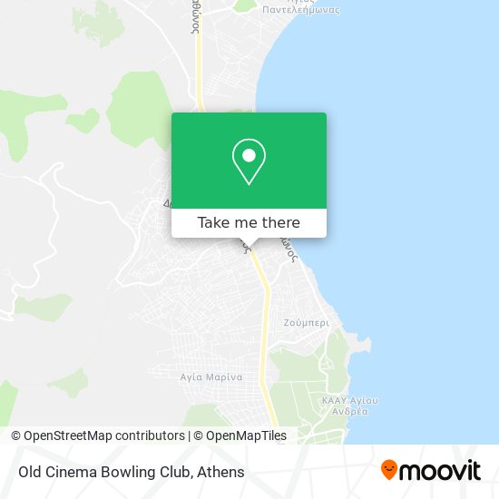 Old Cinema Bowling Club map