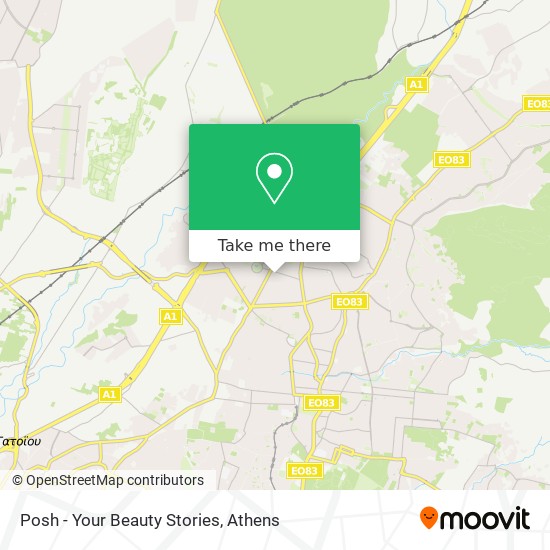 Posh - Your Beauty Stories map