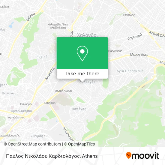 Παύλος Νικολάου Καρδιολόγος map