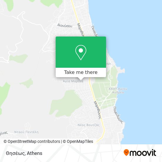 Θησέως map