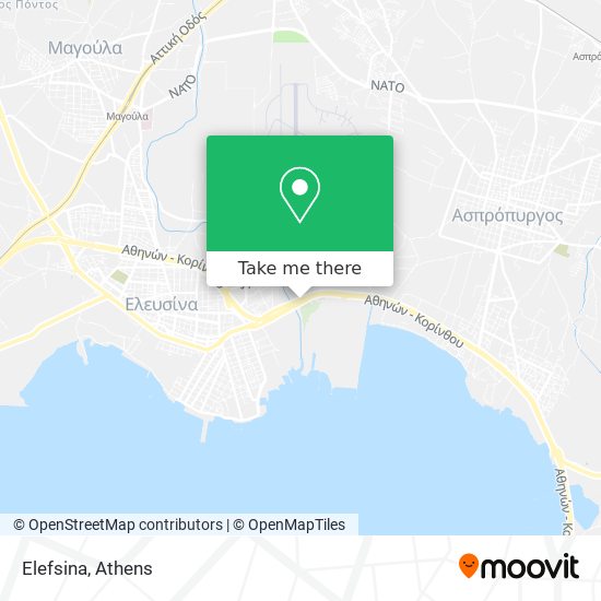 Elefsina map