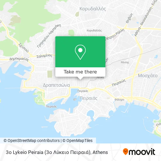 3o Lykeio Peiraia (3ο Λύκειο Πειραιά) map