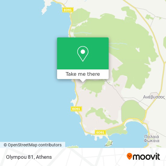 Olympou 81 map