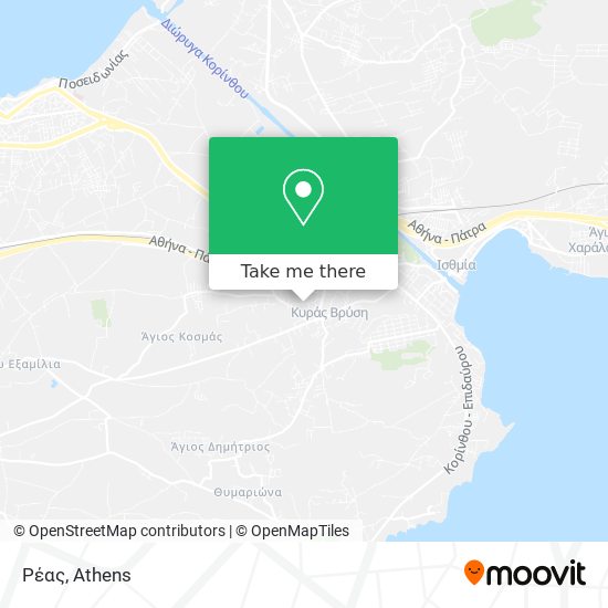Ρέας map