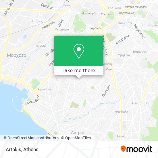 Artakis map