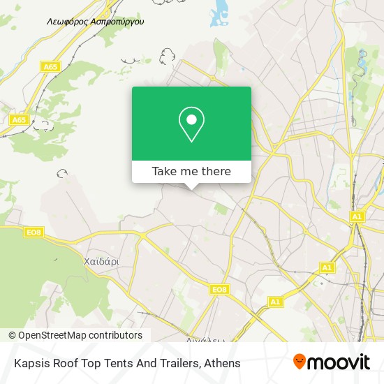 Kapsis Roof Top Tents And Trailers map