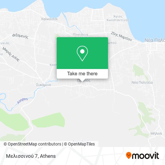 Μελισσινού 7 map