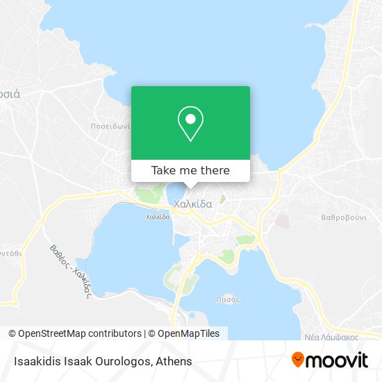 Isaakidis Isaak Ourologos map