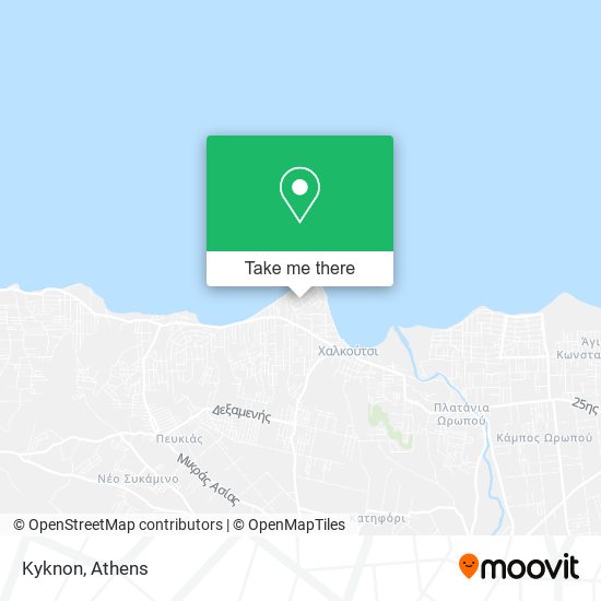 Kyknon map