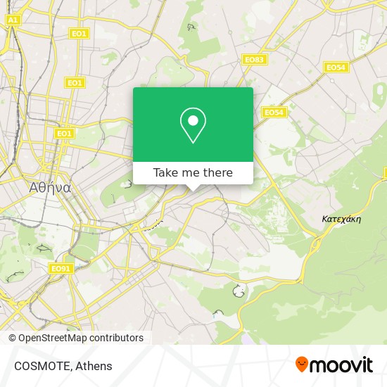 COSMOTE map