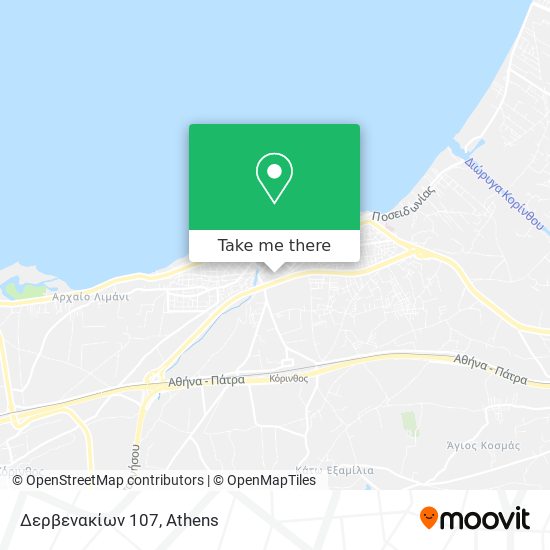 Δερβενακίων 107 map