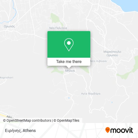 Ειρήνης map