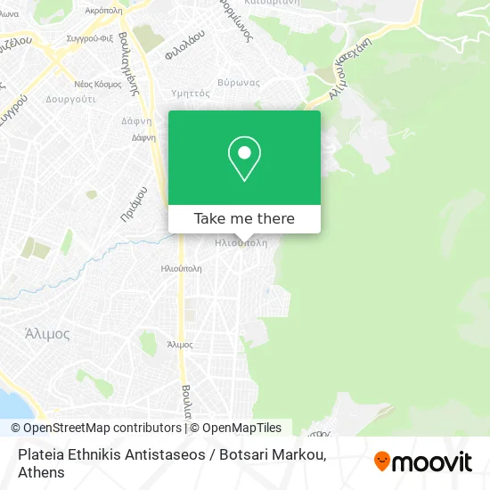 Plateia Ethnikis Antistaseos / Botsari Markou map