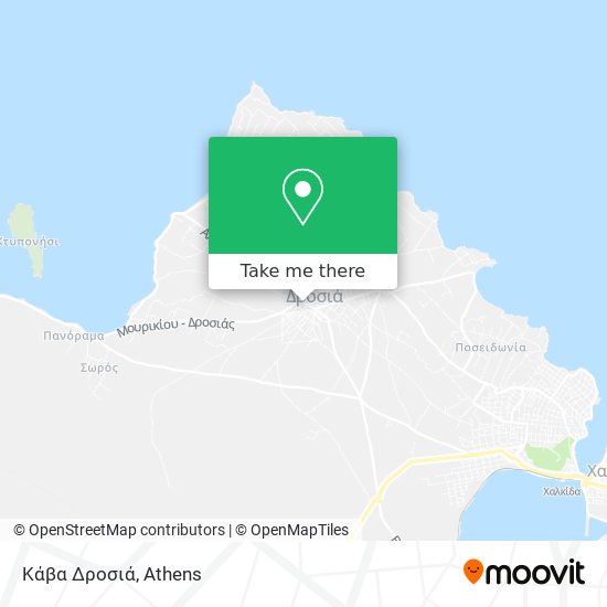 Κάβα Δροσιά map