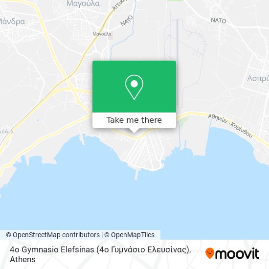 4o Gymnasio Elefsinas (4ο Γυμνάσιο Ελευσίνας) map